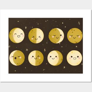 🌙 Moon phase ✨ Posters and Art